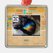 Und ich kann DM auch kacken Ornament Aus Metall (Vorne)