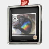 Und ich kann DM auch kacken Ornament Aus Metall (Links)