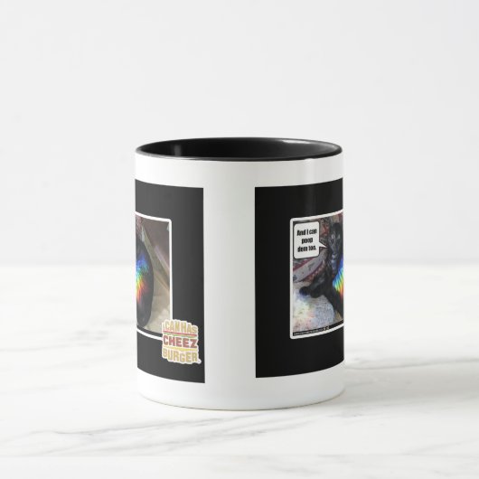 Und ich kann DM auch kacken Tasse (Zentrum)