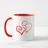 Und ich werde Sie immer Liebe geben Tasse (Links)