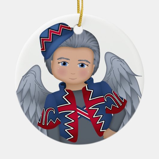 Und Ihr kleiner Hund auch!  Dorothy Keramikornament (Vorne)