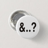 Und Ihr Punkt ist? Button (Vorne & Hinten)