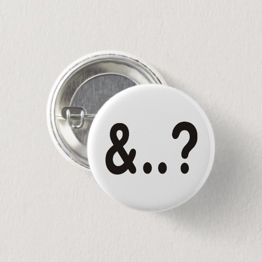 Und Ihr Punkt ist? Button (Vorne & Hinten)