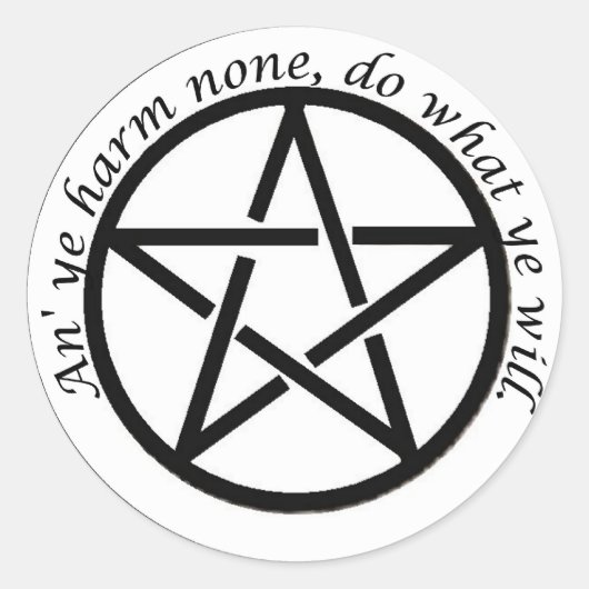 und ihr tut nichts weh runder aufkleber (Vorderseite)