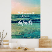 Und in diesem Moment schwöre ich, dass wir unendli Poster (Küche)