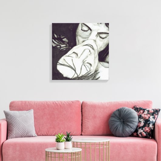 Und in einem solchen Power Leinwanddruck (Insitu (Wohnzimmer))