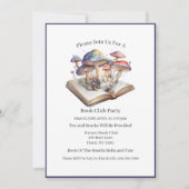 Und in mein Buch gehe ich ... Club Einladung (Vorderseite)