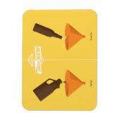 Und jetzt: Beer Pong Magnet (Vertikal)