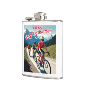 Und jetzt lasse ich die Hammerfrau mit dem Fahrrad Flachmann (Links)