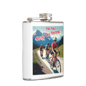 Und jetzt lasse ich die Hammerfrau mit dem Fahrrad Flachmann (Rechts)