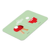Und jetzt: Ping Pong Magnet (Linke Seite)