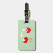 Und jetzt: Pong Gepäckanhänger (Vorderseite vertikal)