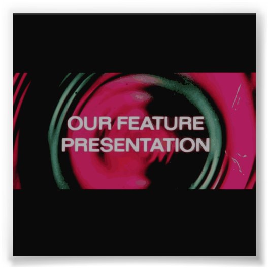 Und jetzt unsere Präsentation Fotodruck (Vorne)