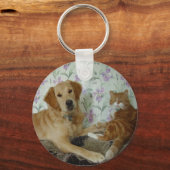 und Katze Schlüsselanhänger (Vorderseite)