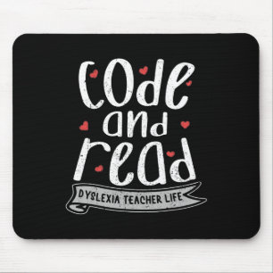 Und Lesen Legasthenie Lehrer Leben Legasthenie Bew Mousepad