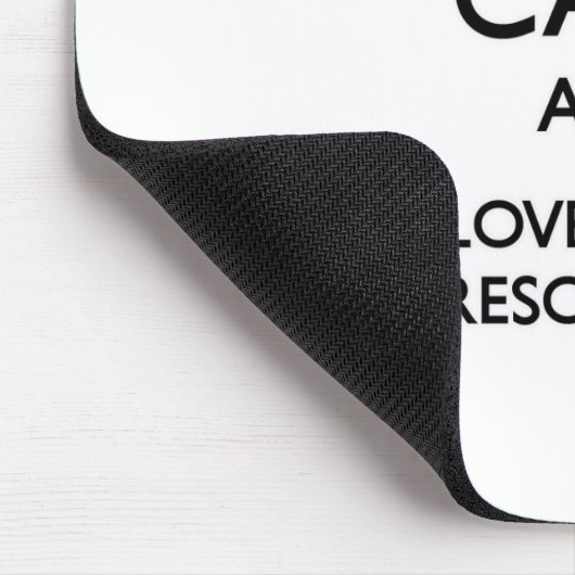 und Liebe Ihres Personalreferenten Mousepad (Ecke)