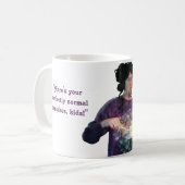 "… Und Lose und Lose des Tofus" Kaffeetasse (Vorderseite Links)