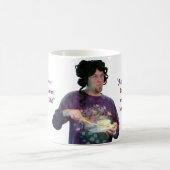 "… Und Lose und Lose des Tofus" Kaffeetasse (Mittel)