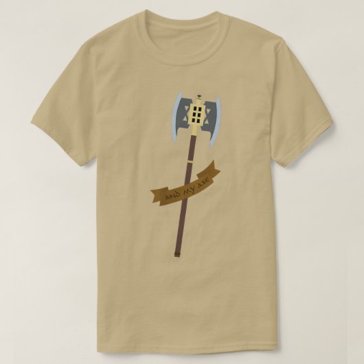 Und mein Ax 4 T-Shirt (Design vorne)