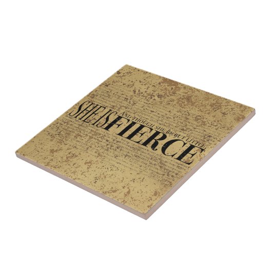 Und obwohl sie aber wenig ist, ist sie heftig fliese (Seite)