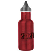 Und obwohl sie aber wenig ist, ist sie heftig trinkflasche (Links)