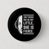 Und obwohl sie nur wenig ist, ist sie ein scharfer button (Vorderseite)