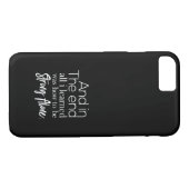 und schließlich habe ich gelernt, wie man stark is Case-Mate iPhone hülle (Rückseite (Horizontal))