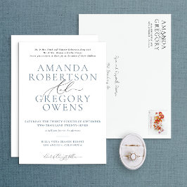 Und Script Eleganity Hochzeitseinladung Save The Date