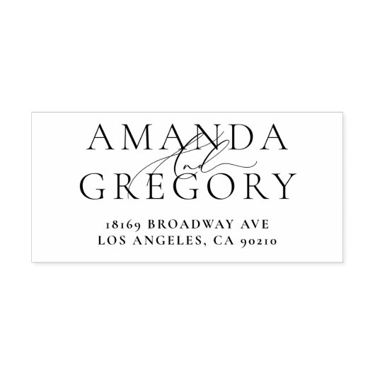 und Script Elegant-Namen, die sich selbst als Kaut Permastempel (Design)