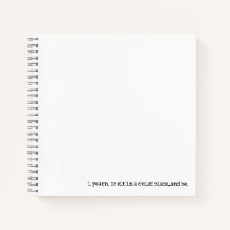 "...und sein." Fachmagazin für Spiralgedichte Notizblock