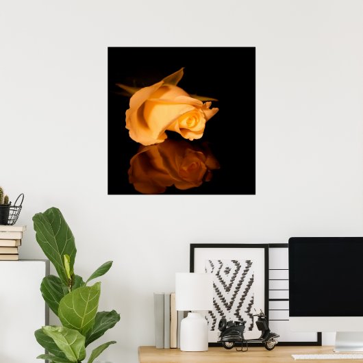 Und sein Sie mein Valentine | Geliebte Leinwand Poster (Heimbüro)