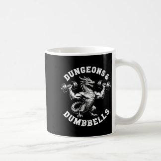 Und Shirt Verliese Hanteln Fitnessstudio Workout F Kaffeetasse