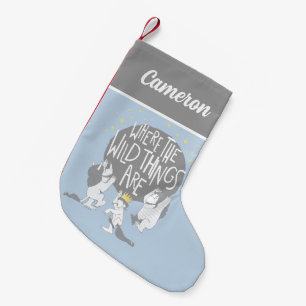 Und sie brüllten Fügen Sie Ihren Namen hinzu Kleiner Weihnachtsstrumpf