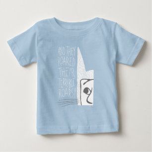 Und sie brüllten ihre schrecklichen Brüller! Baby T-shirt
