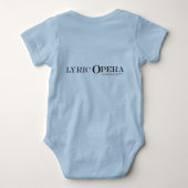 Und Sie dachten, dass Opernsänger laut waren! Baby Strampler (Rückseite)