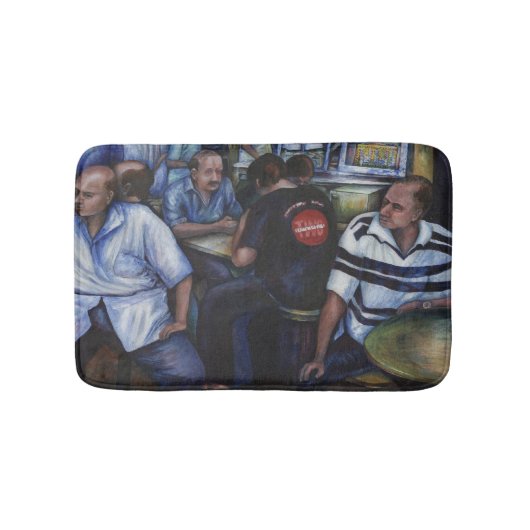 Und...sie hat den Mailman Verheiratet Badematte (Vorderseite)