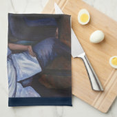 Und...sie hat den Mailman Verheiratet Geschirrtuch (Viertel Falte)