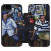 Und...sie hat den Mailman Verheiratet Incipio iPhone Geldbeutel-Hülle (Folio Geöffnet)