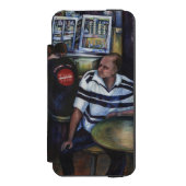 Und...sie hat den Mailman Verheiratet Incipio iPhone Geldbeutel-Hülle (Folio Vorderseite)