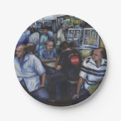 Und...sie hat den Mailman Verheiratet Pappteller (Vorderseite)