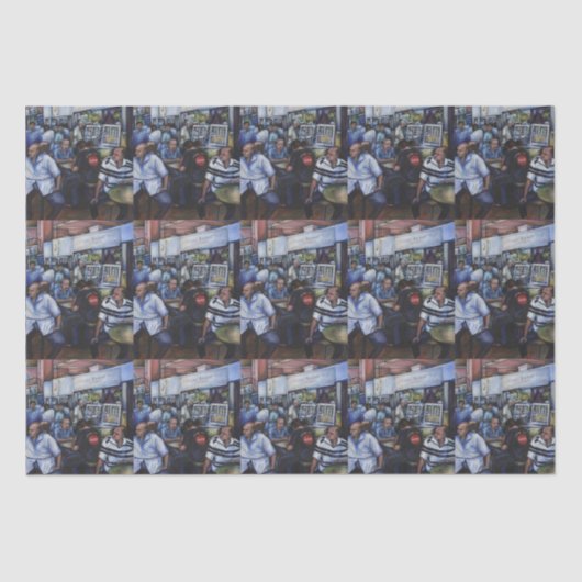 Und...sie hat den Mailman Verheiratet Seidenpapier (Vorderseite)