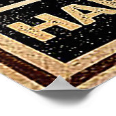 Und sie lebte glücklich immer nach der Katze verti Poster (Ecke)