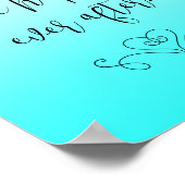 Und sie lebte glücklicherweise je nach Poster (Ecke)