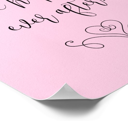 Und sie lebte glücklicherweise je nach Poster (Ecke)