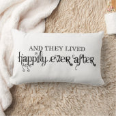 Und sie lebten glücklich seitdem lendenkissen (Decke)