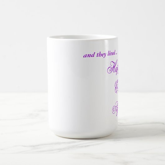 und sie lebten Reihe Kaffeetasse (Mittel)