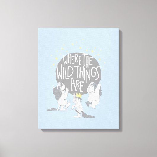 Und sie rockten ihre schrecklichen Ruder! Leinwanddruck (Vorderseite)