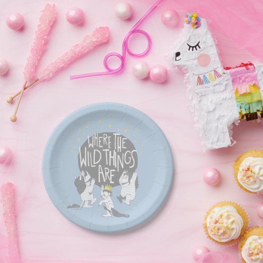 Und sie rockten ihre schrecklichen Ruder! Pappteller (Party)