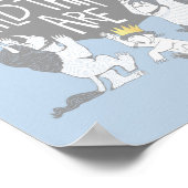 Und sie rockten ihre schrecklichen Ruder! Poster (Ecke)