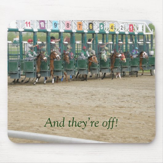 Und sie sind aus! mousepad (Vorne)